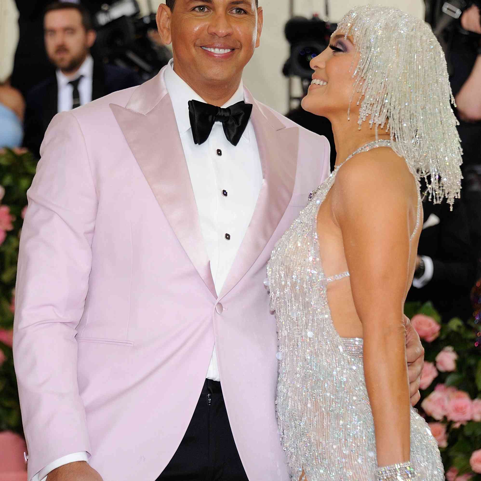 Alex Rodriguez和Jennifer Lopez