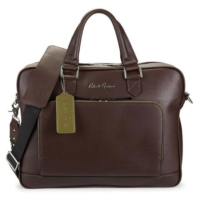 罗伯特格雷厄姆提香皮革公文包