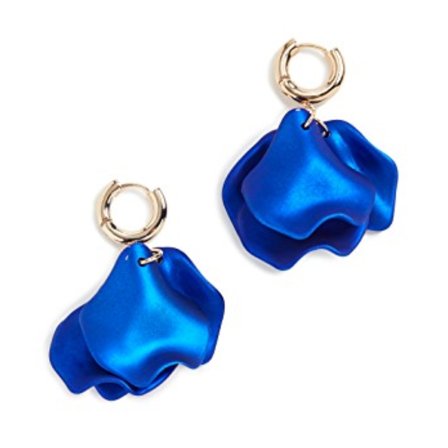 矮牵牛Huggie耳环