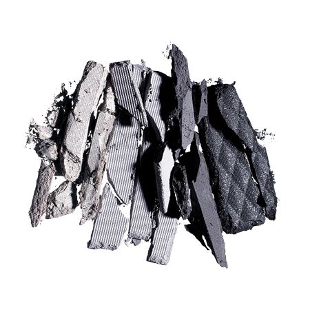 灰色烟熏眼阴影