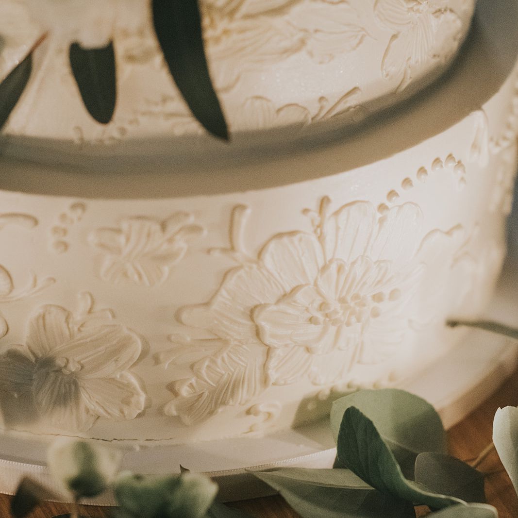 结婚蛋糕的细节