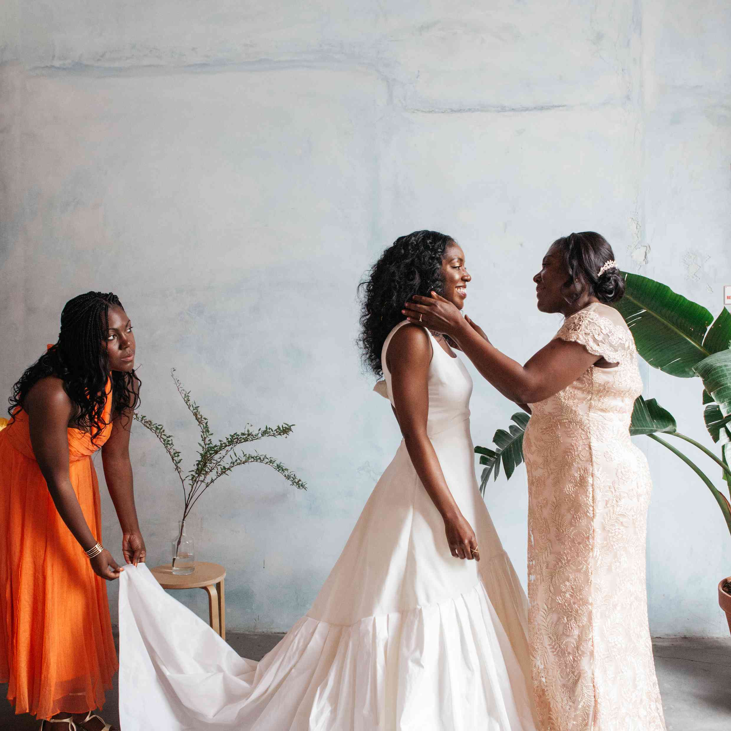 新娘与新娘的母亲