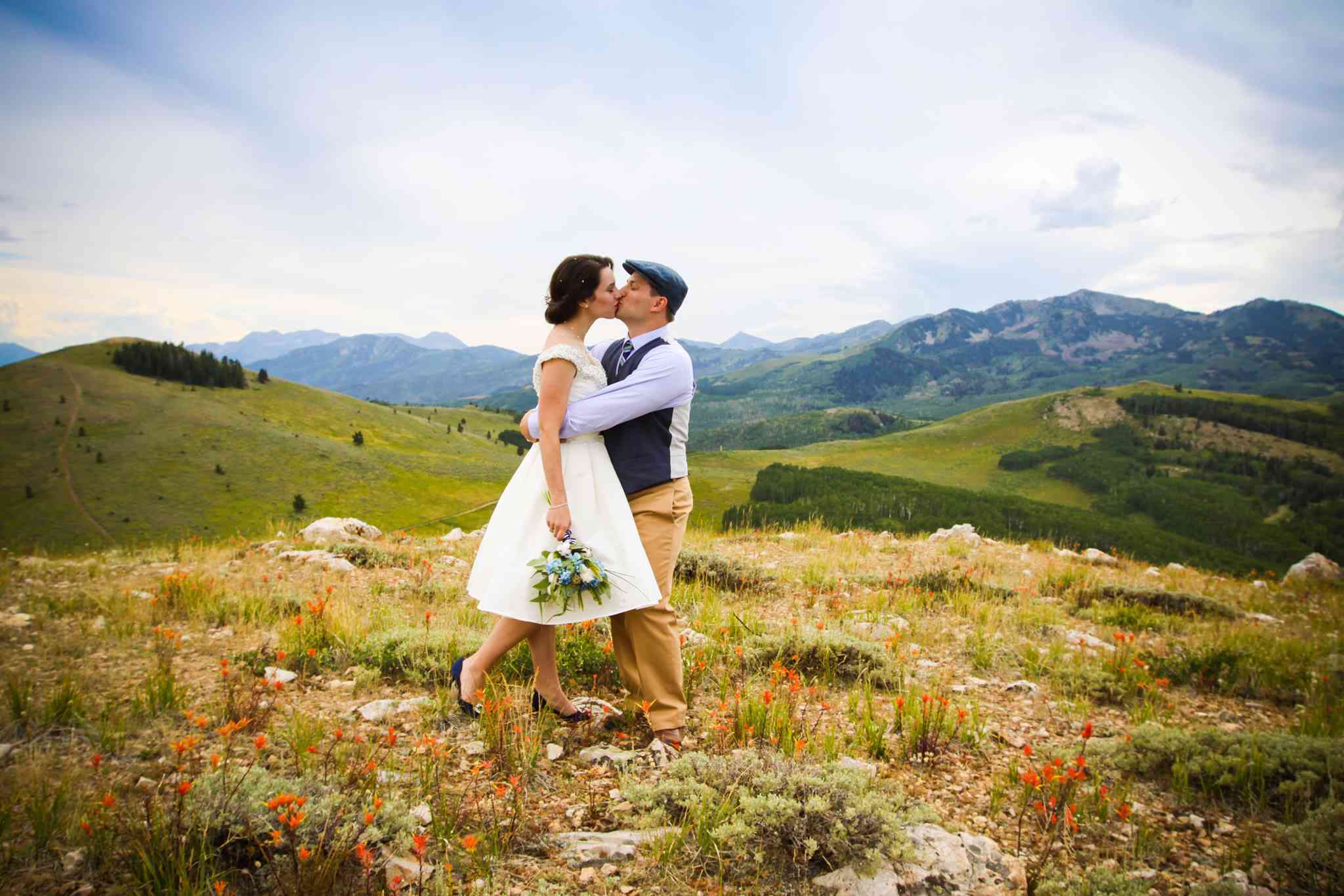 山坡私奔在犹他州帕克城