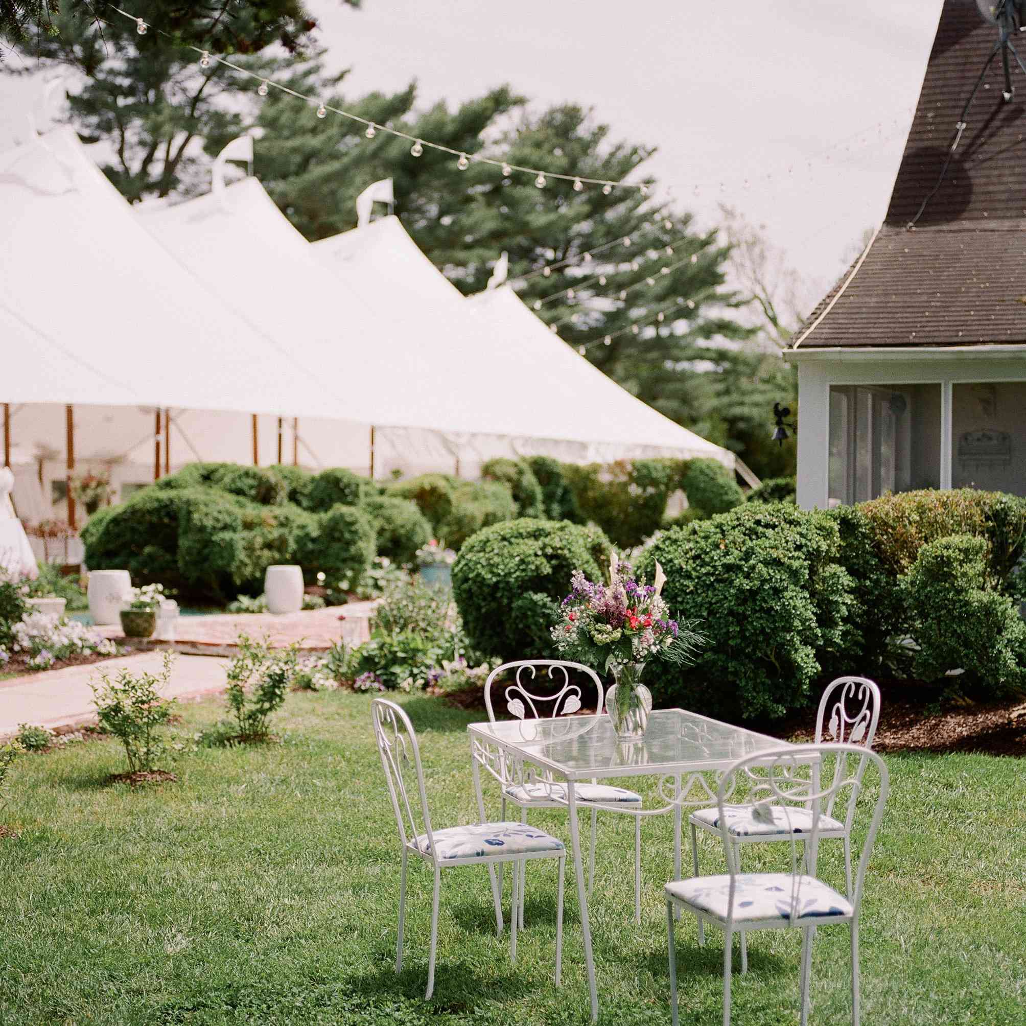 户外后院婚礼场地