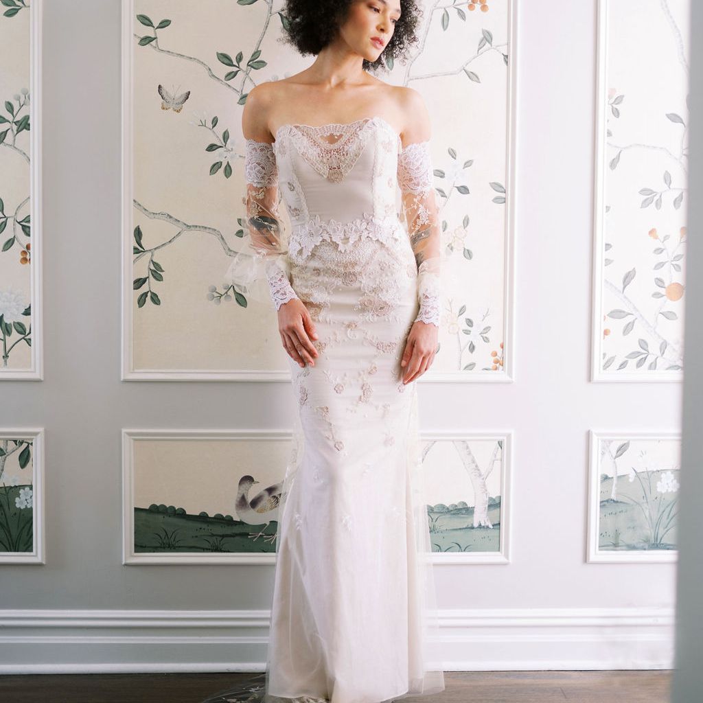 克莱尔·佩蒂伯恩的婚纱