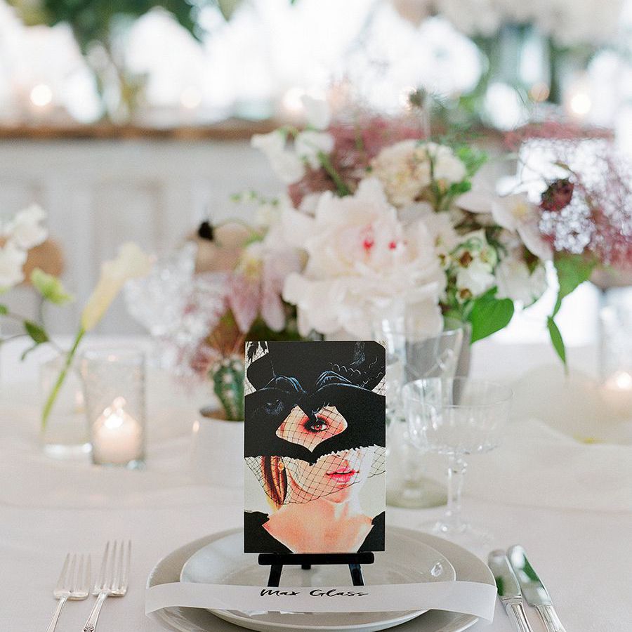 菜单打印有夫妇最喜欢的绘画