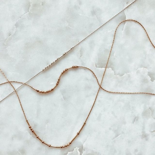 杰恩和詹姆斯定制摩斯密码项链