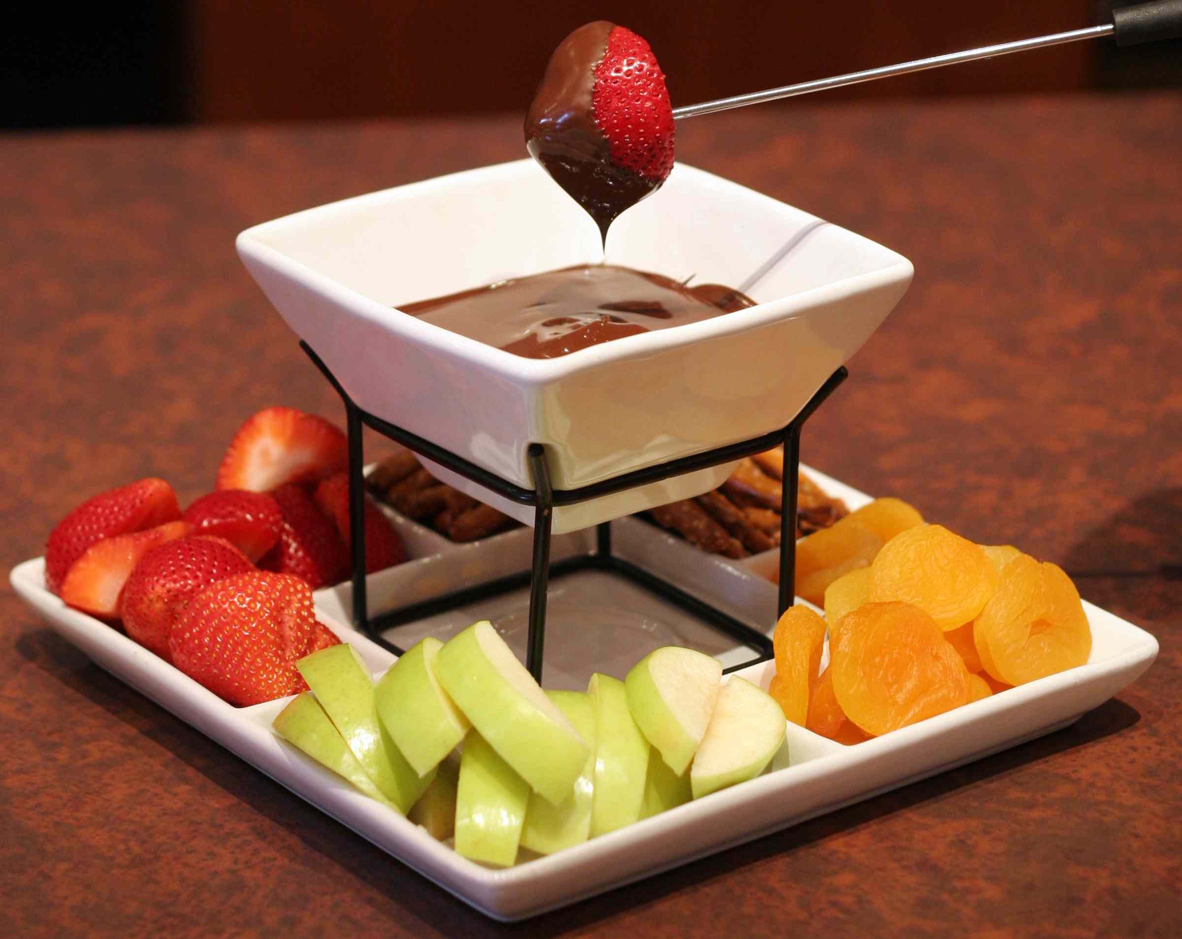 巧克力火锅两个皇家巧克力