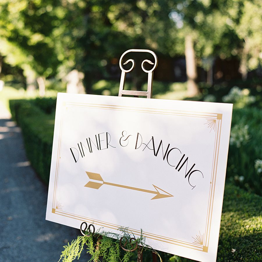 复古灵感婚礼标志