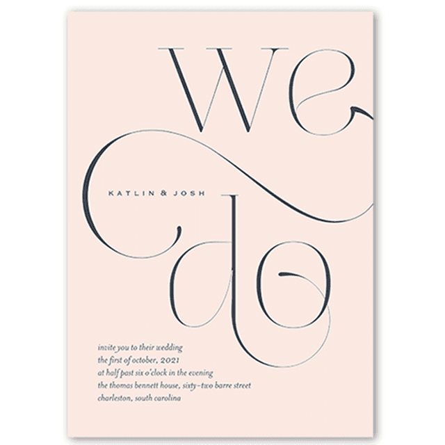 快门优雅点缀婚礼请柬