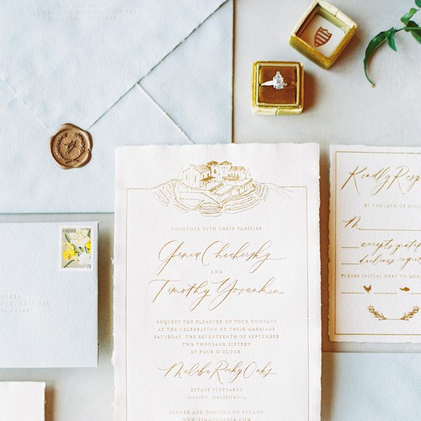 婚礼请柬套件和订婚戒指188bet官网88bet官网