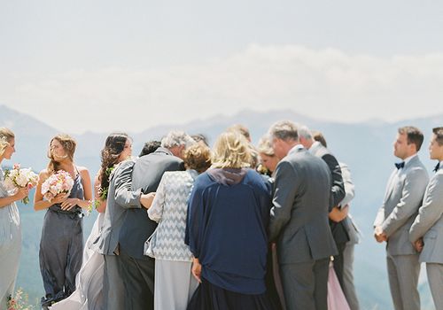 父母和祖父母的婚礼。