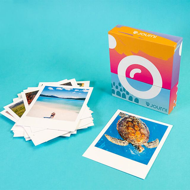 记者复古宝丽来打印盒