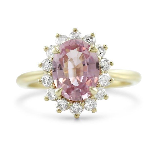 粉红色的订188bet官网88bet官网婚戒指