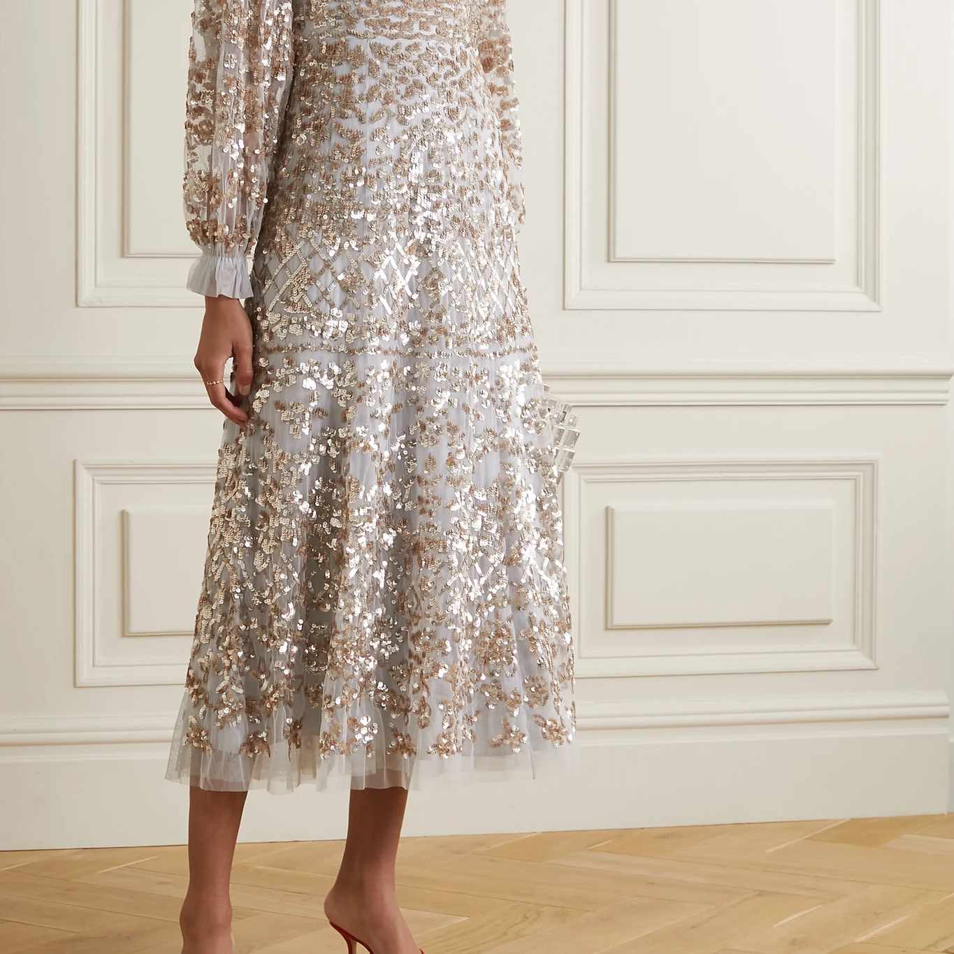 亮片连衣裙