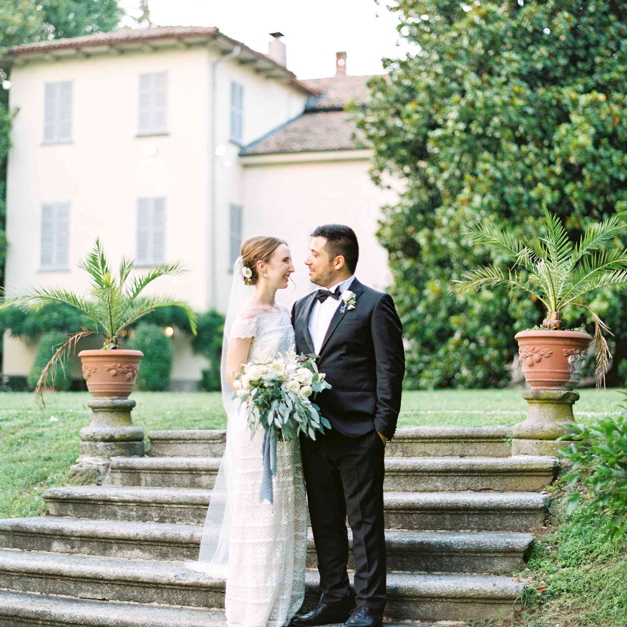 <p>新娘和新郎</ p> <br> <br>