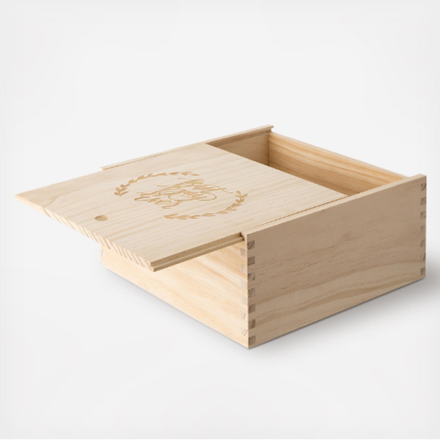 David Tutera最好的一天未完成的木材纪念品盒