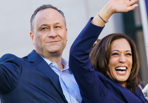 Douglas emhoff和Kamala Harris