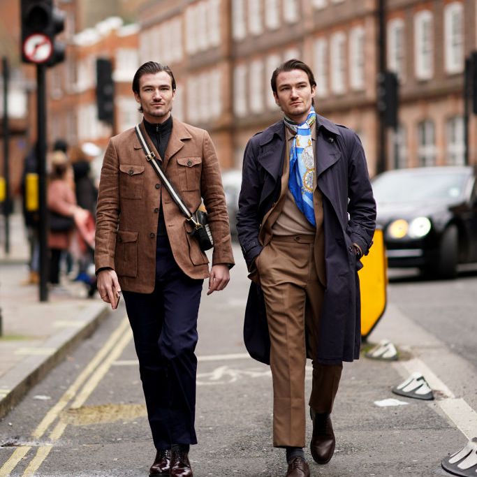 街头风格的男人