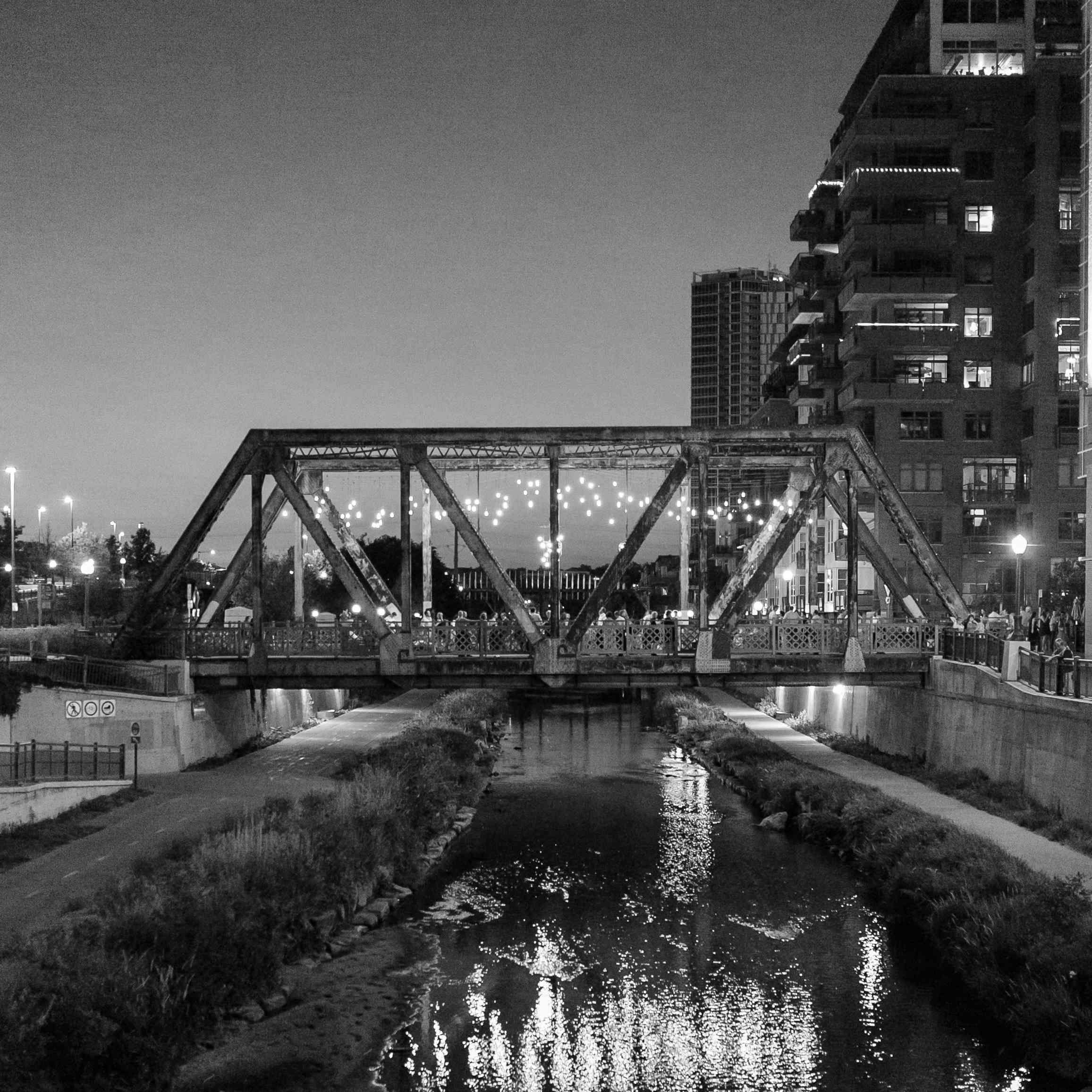 丹佛桥晚上的招待会