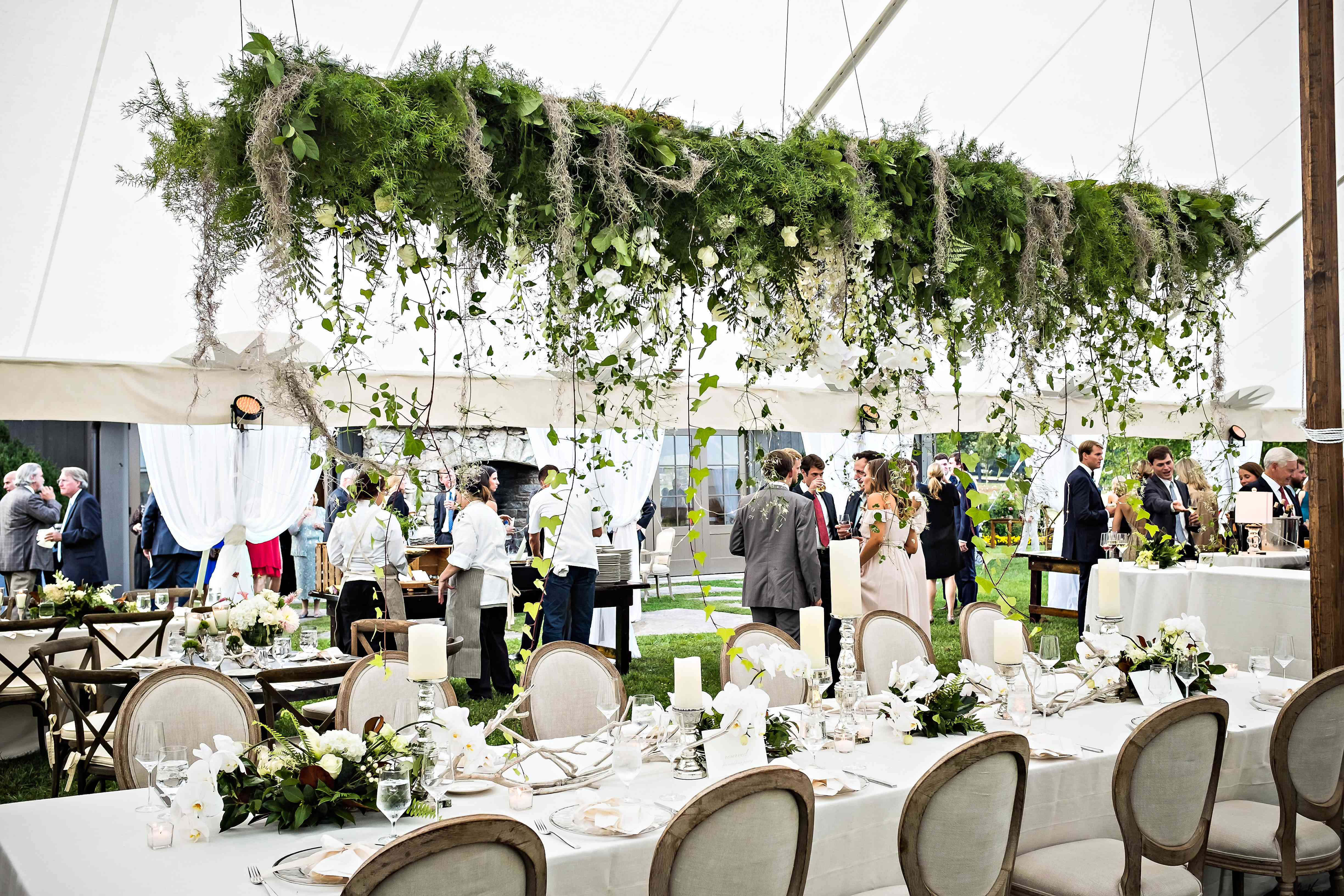 接待处的餐桌布置