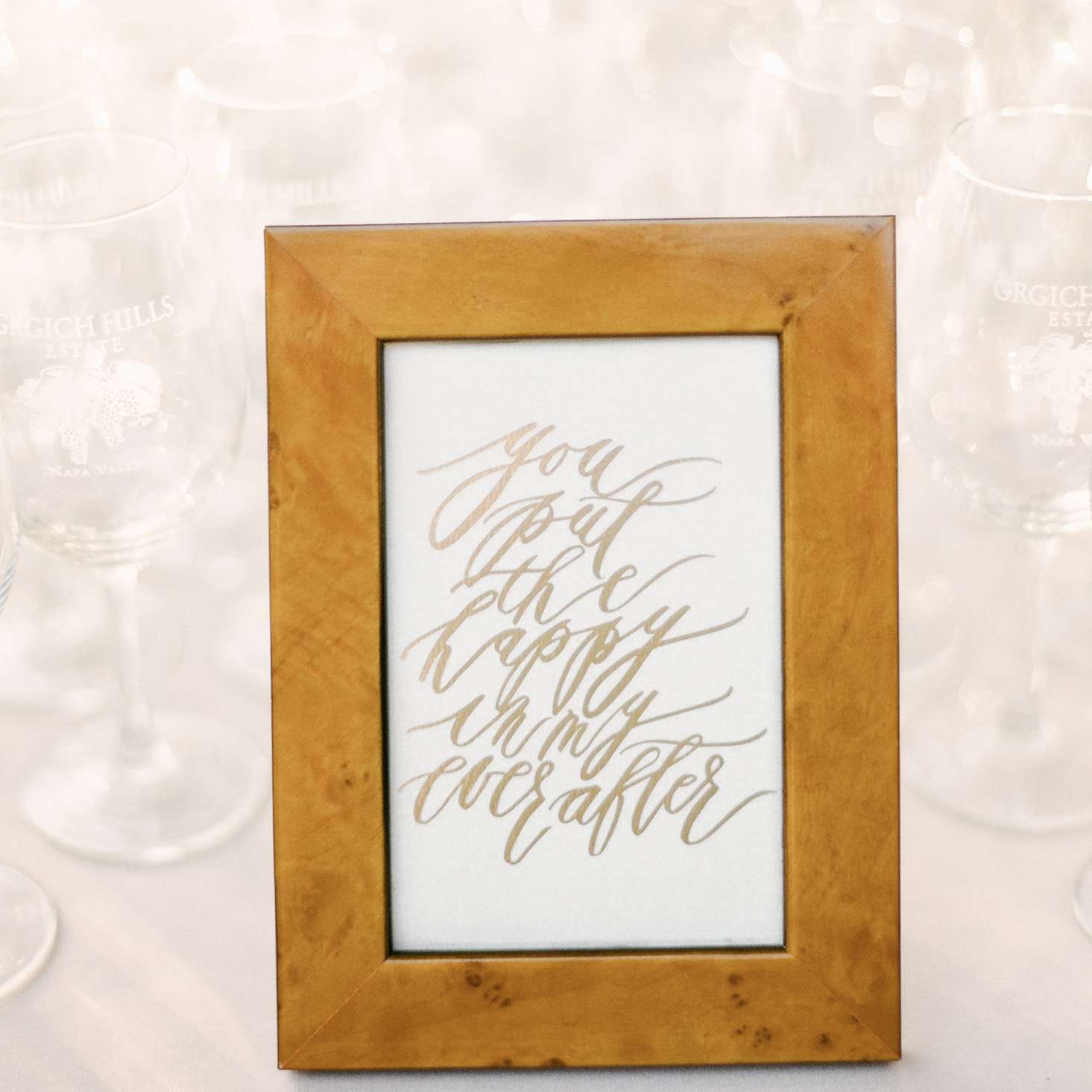 用浪漫的报价小相框