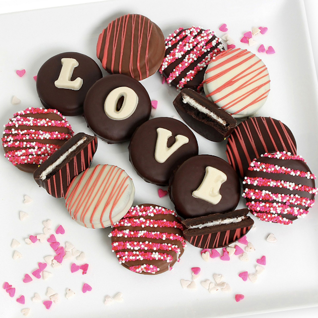 巧克力覆盖的公司奥利奥礼品套装