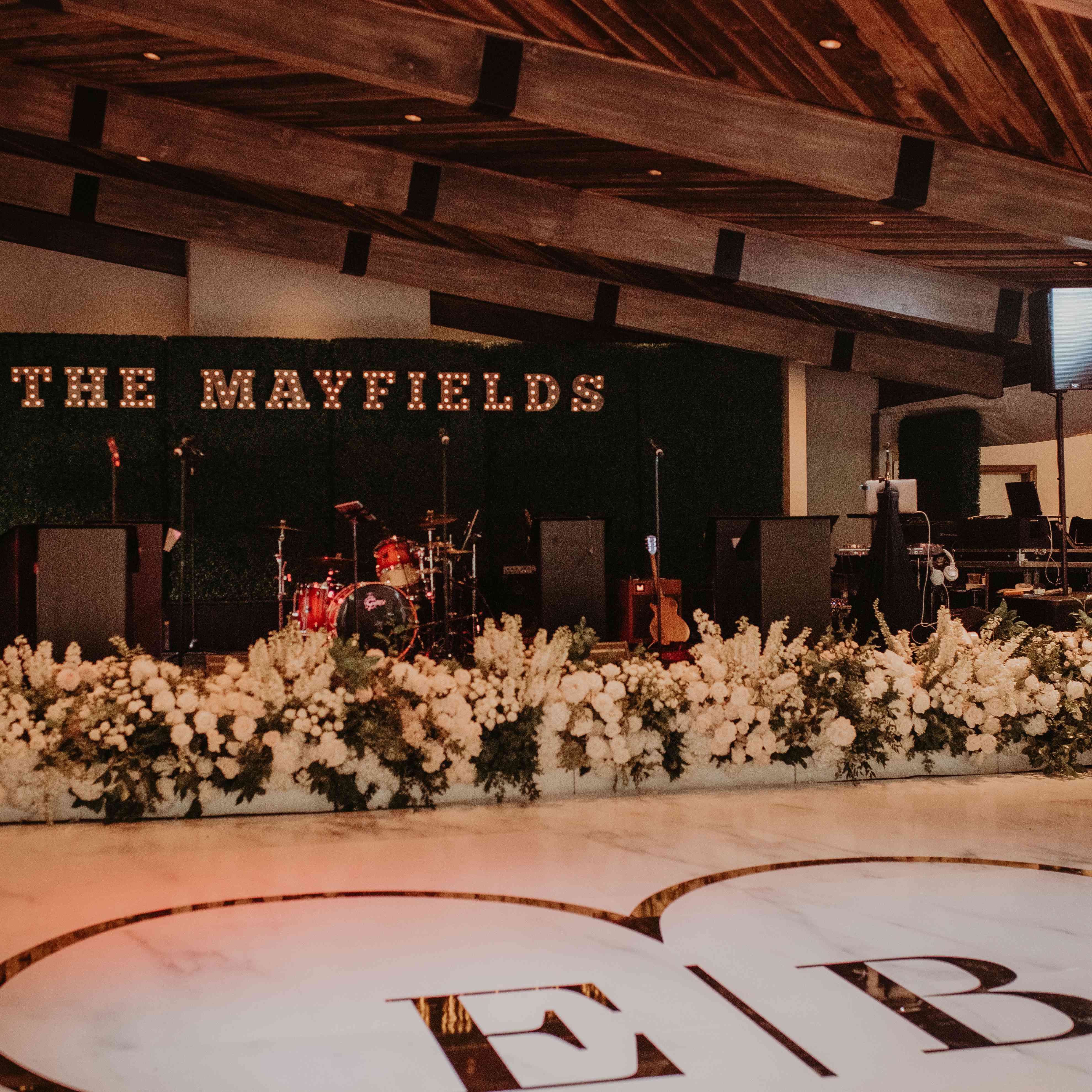 Baker Mayfield婚礼，舞池