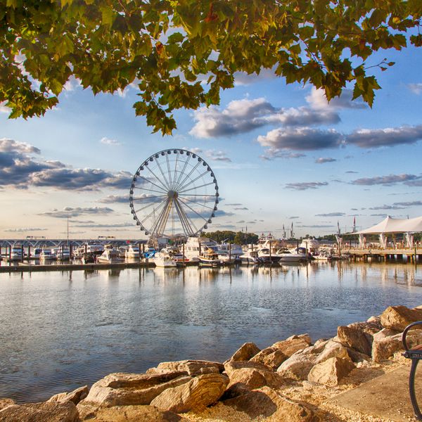 马里兰州国家港口旁的国家海滨”class=