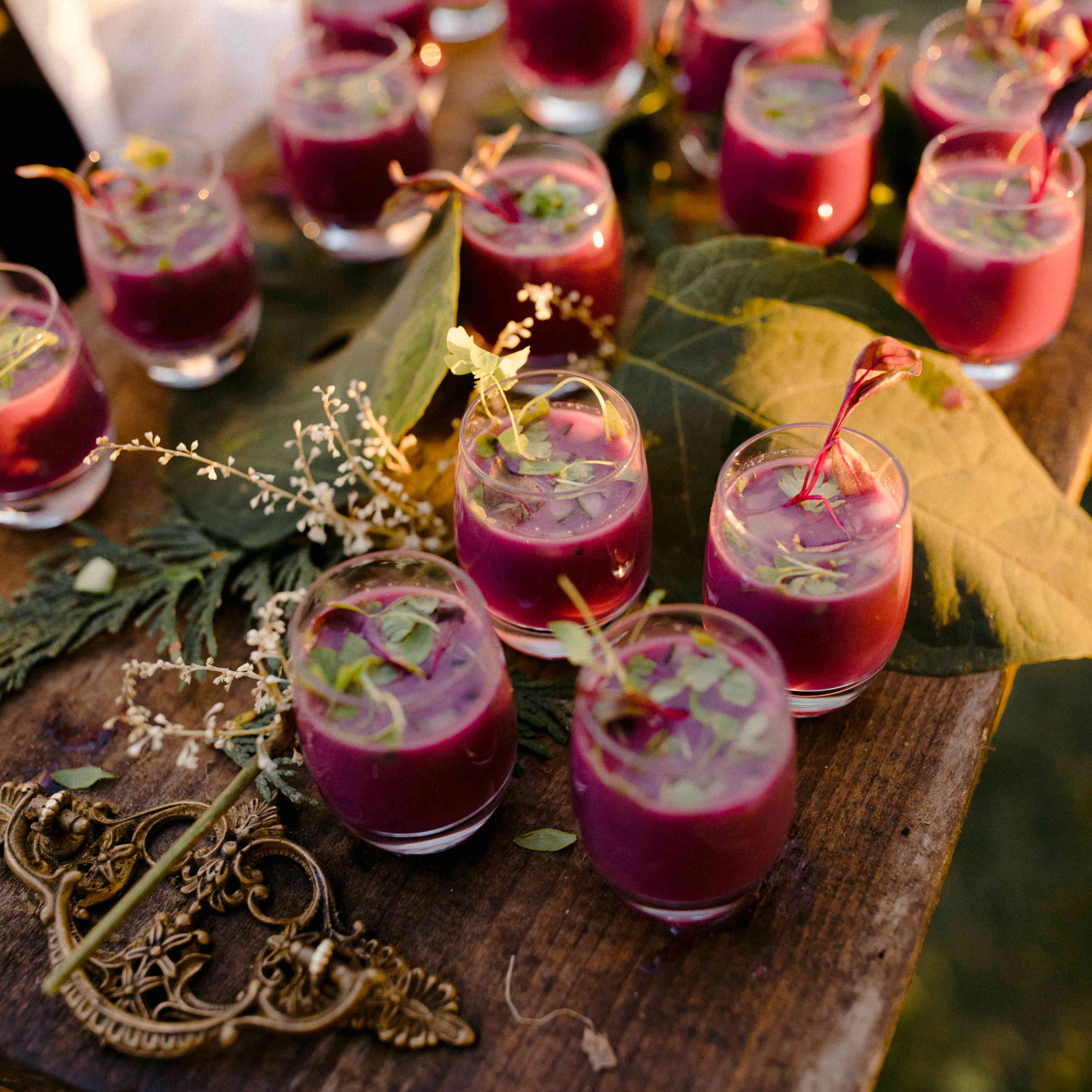 鸡尾酒小时食物