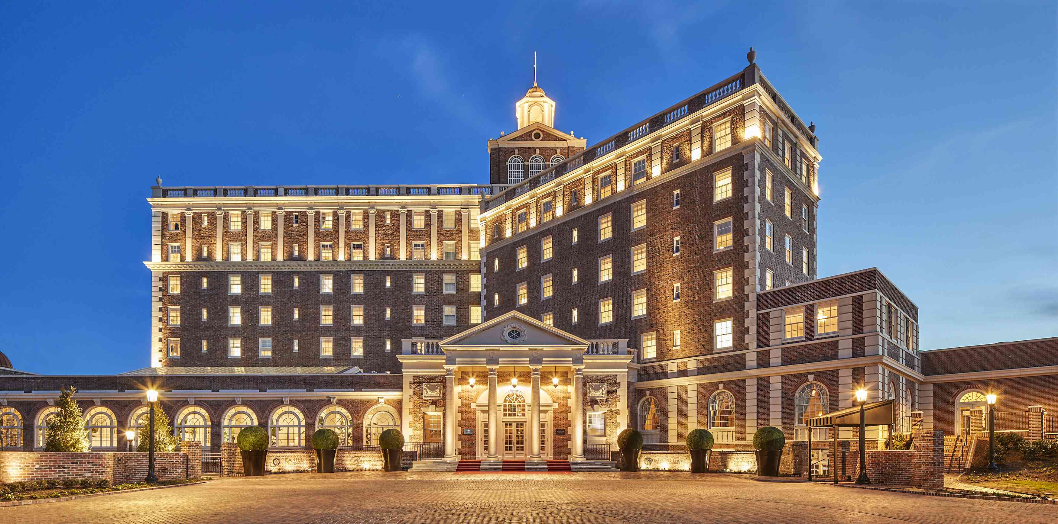 历史的酒店在弗吉尼亚海滩