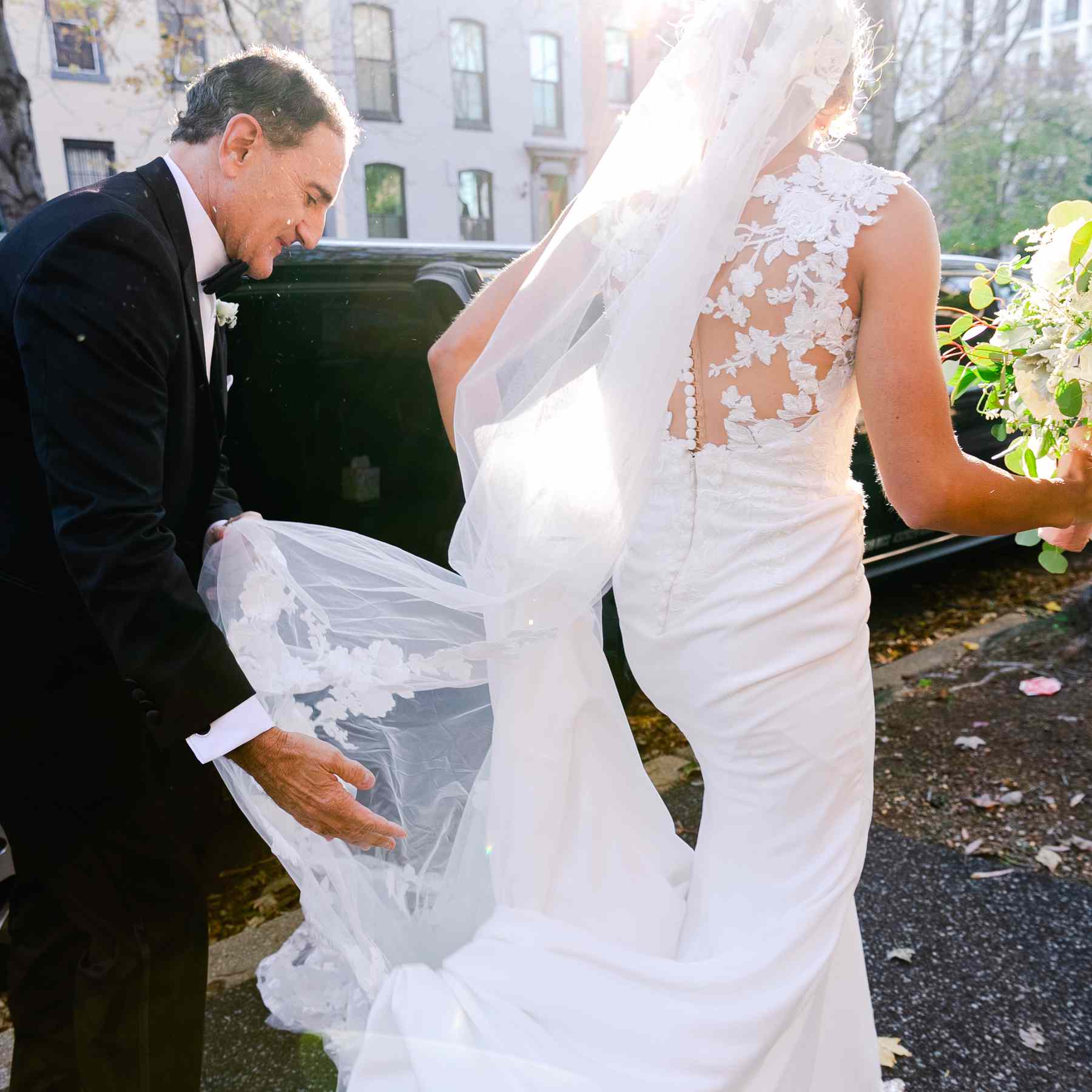 有新娘的父亲的新娘