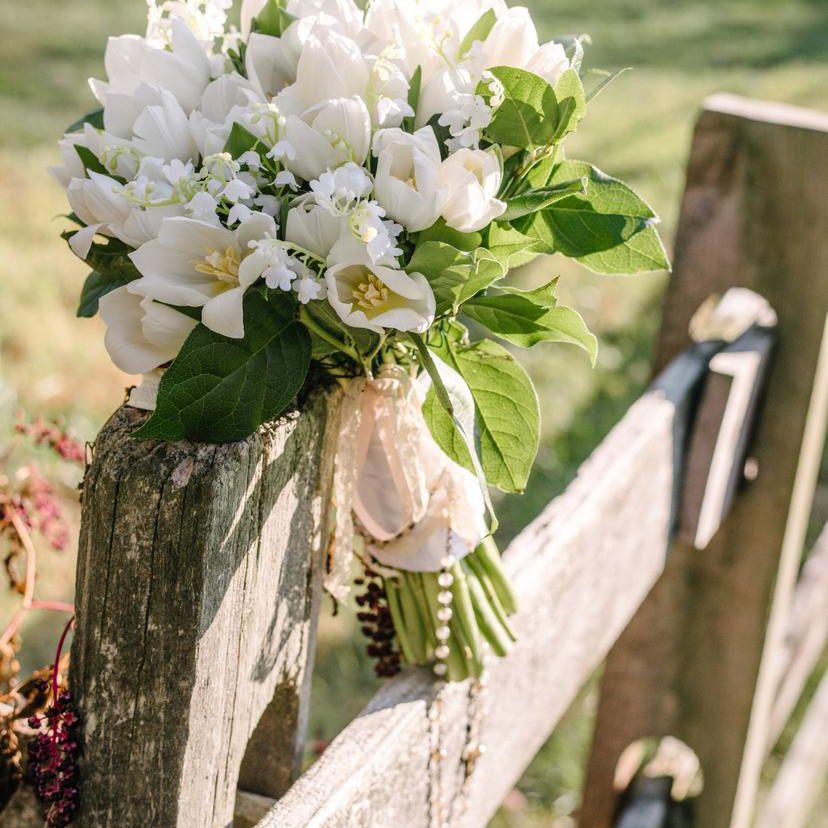 郁金香婚礼花束