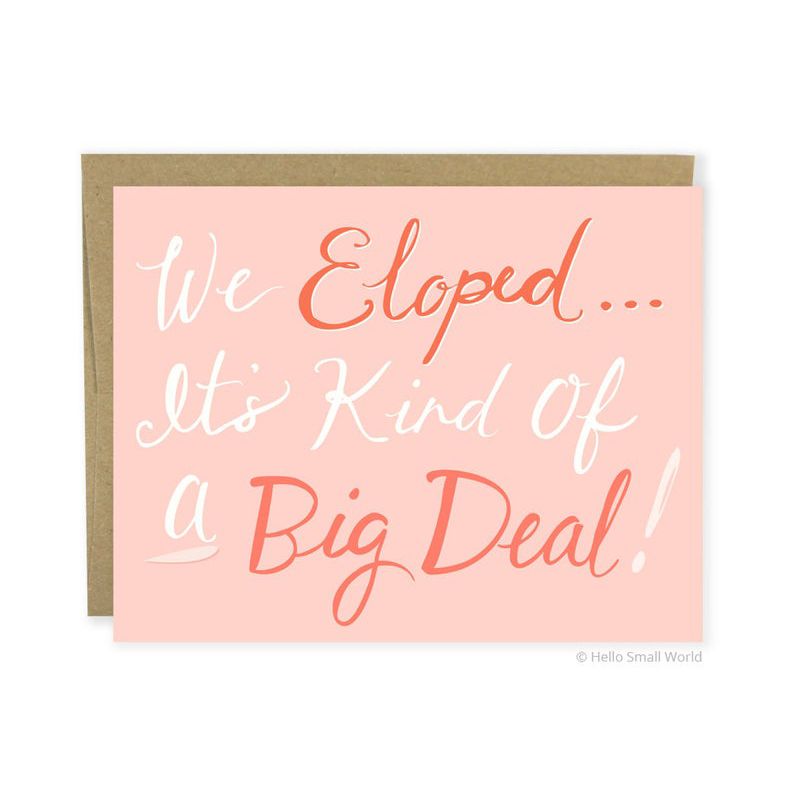 你好小世界滑稽私奔卡