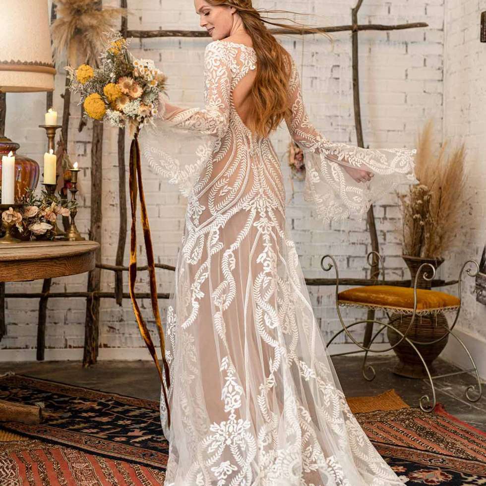 贝尔袖子的衣服