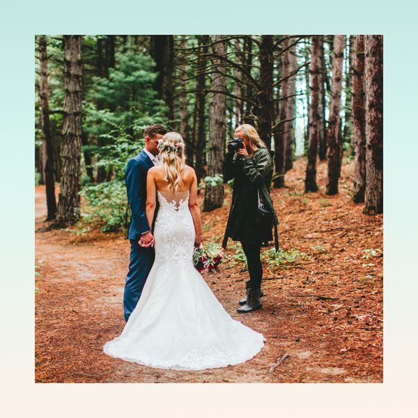 新郎新娘合影留念