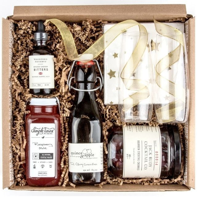 嘴把香槟鸡尾酒工具盒