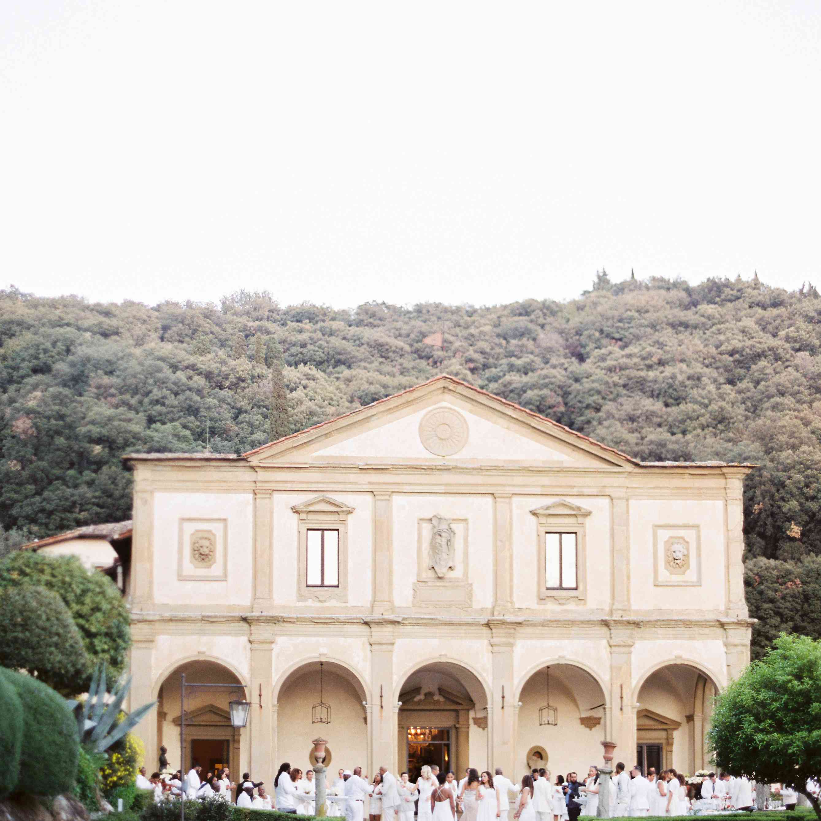 意大利人在托斯卡纳的接待