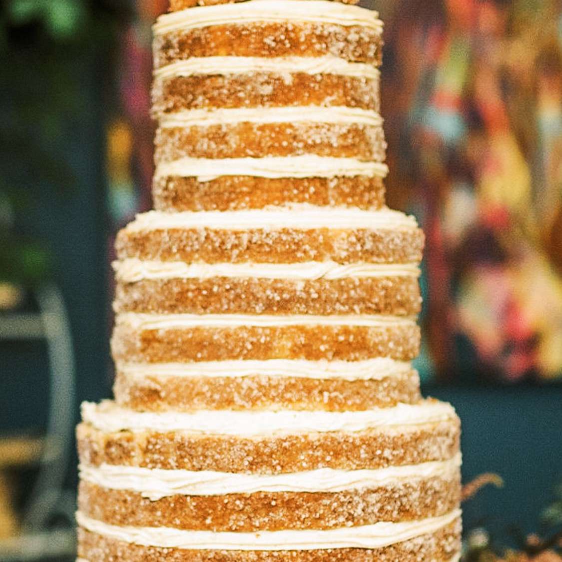 油炸饼婚礼蛋糕