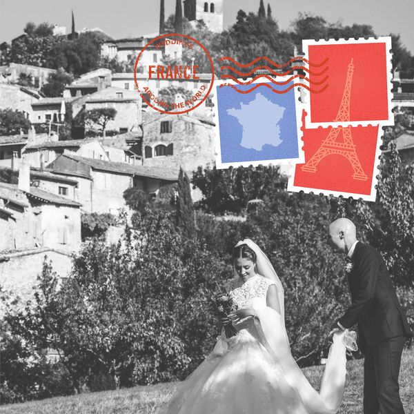 法国婚纱定制艺术品