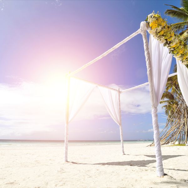 海滩婚礼帐篷”class=