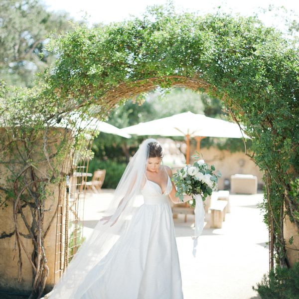 在阳光酿酒厂的新娘