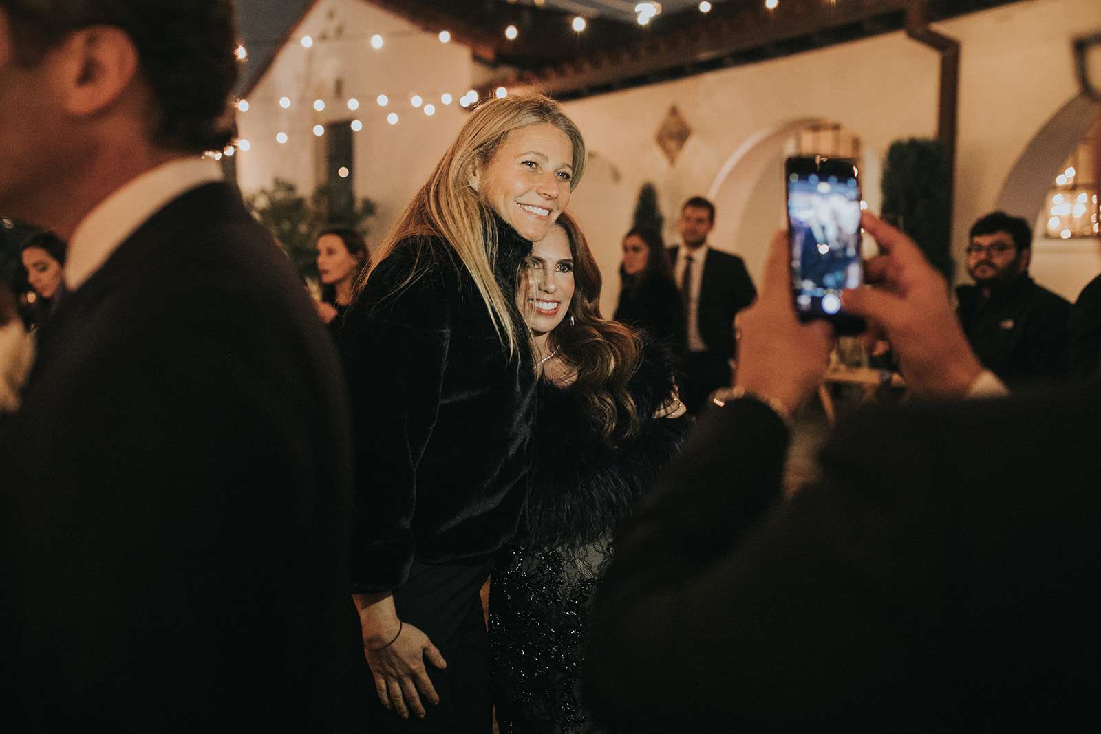 参加婚礼的客人