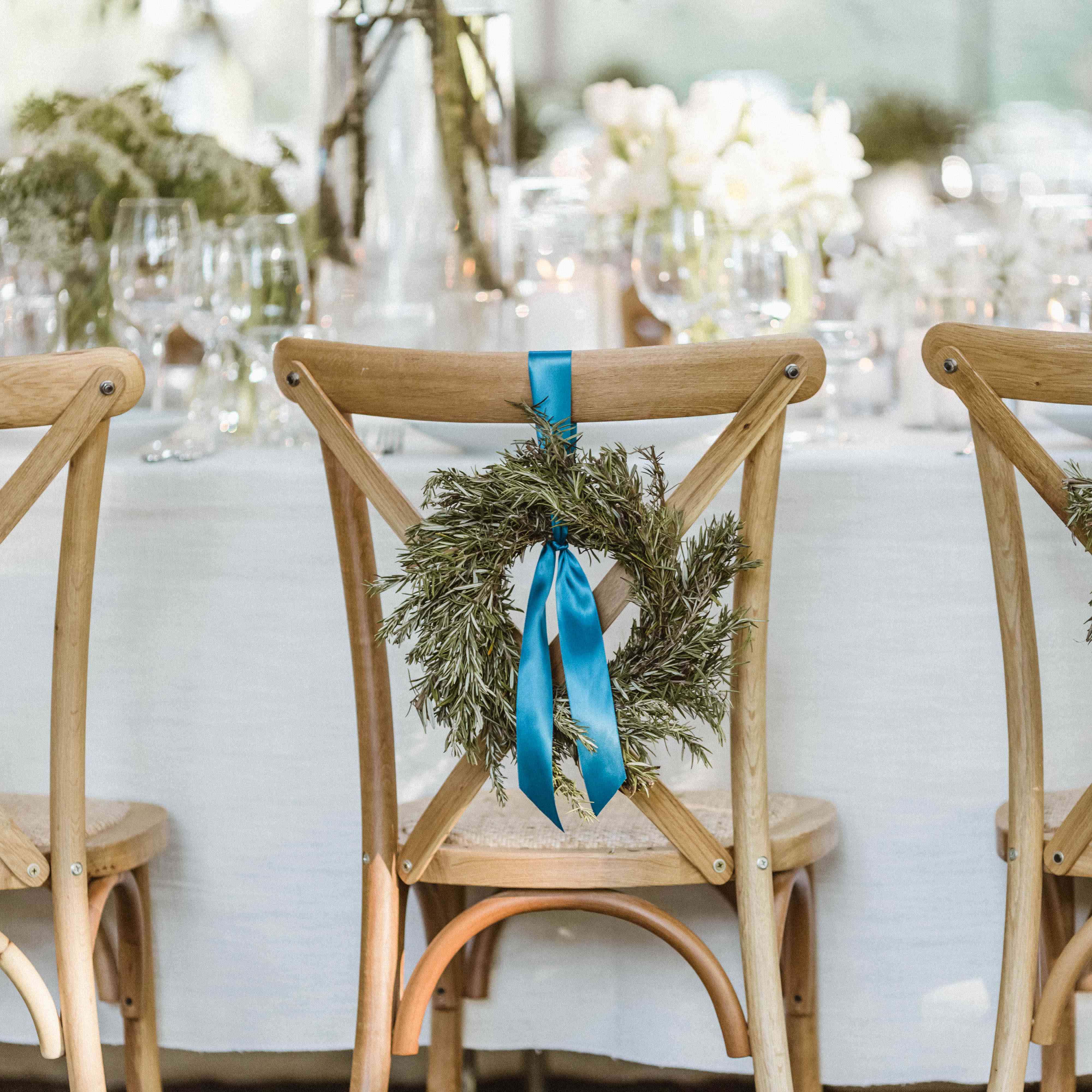 花圈甜心椅子装饰品