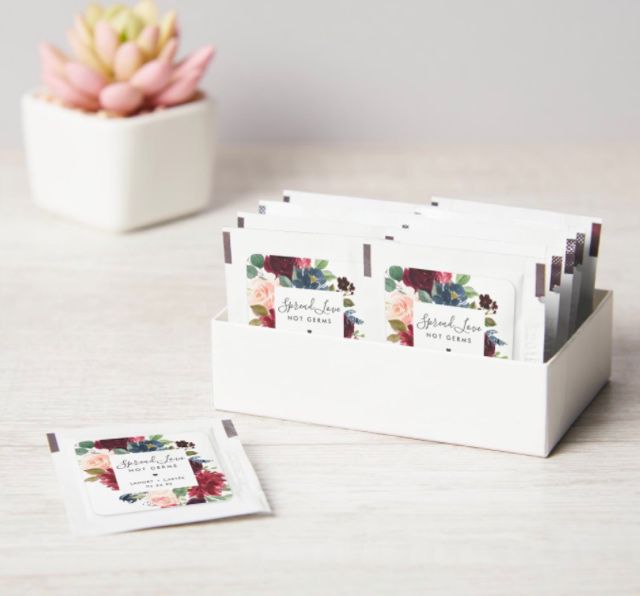 zazzradiant Bloom Wedding洗手液包