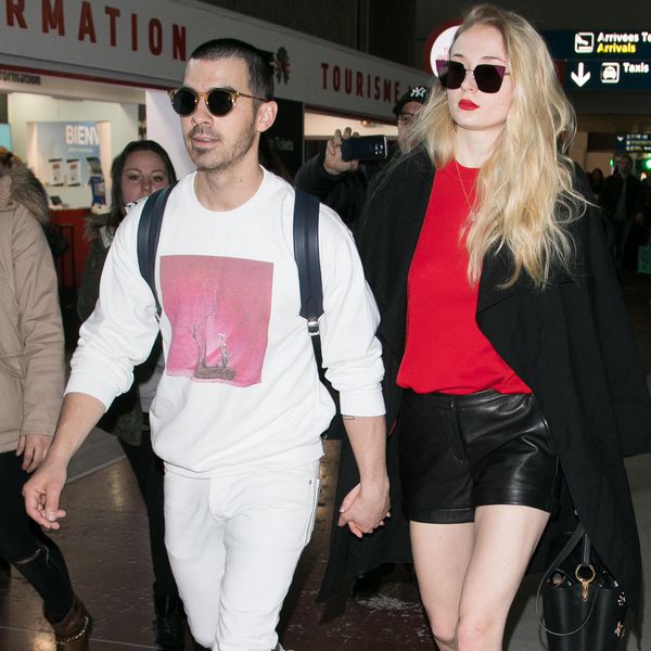 <p Sophie Turner和Joe Jonas< p>