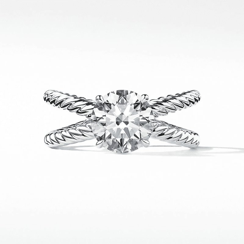 DY交叉订婚戒指188bet官网88bet官网