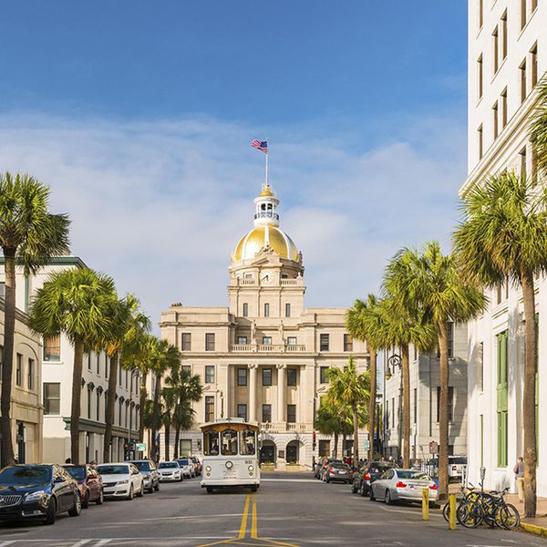 市中心萨凡纳格鲁吉亚