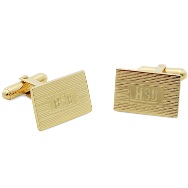 布鲁克斯兄弟可雕刻的袖扣