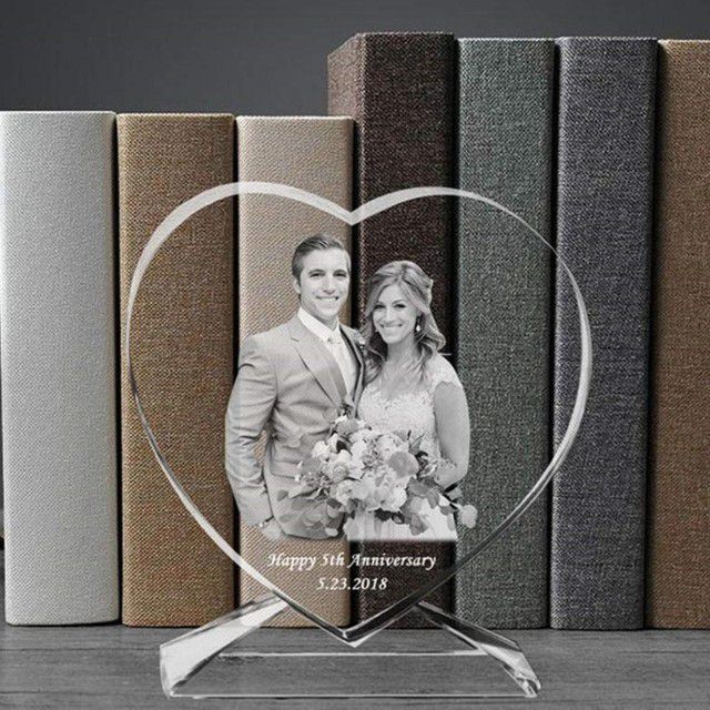 鑫头3D激光雕刻水晶相框